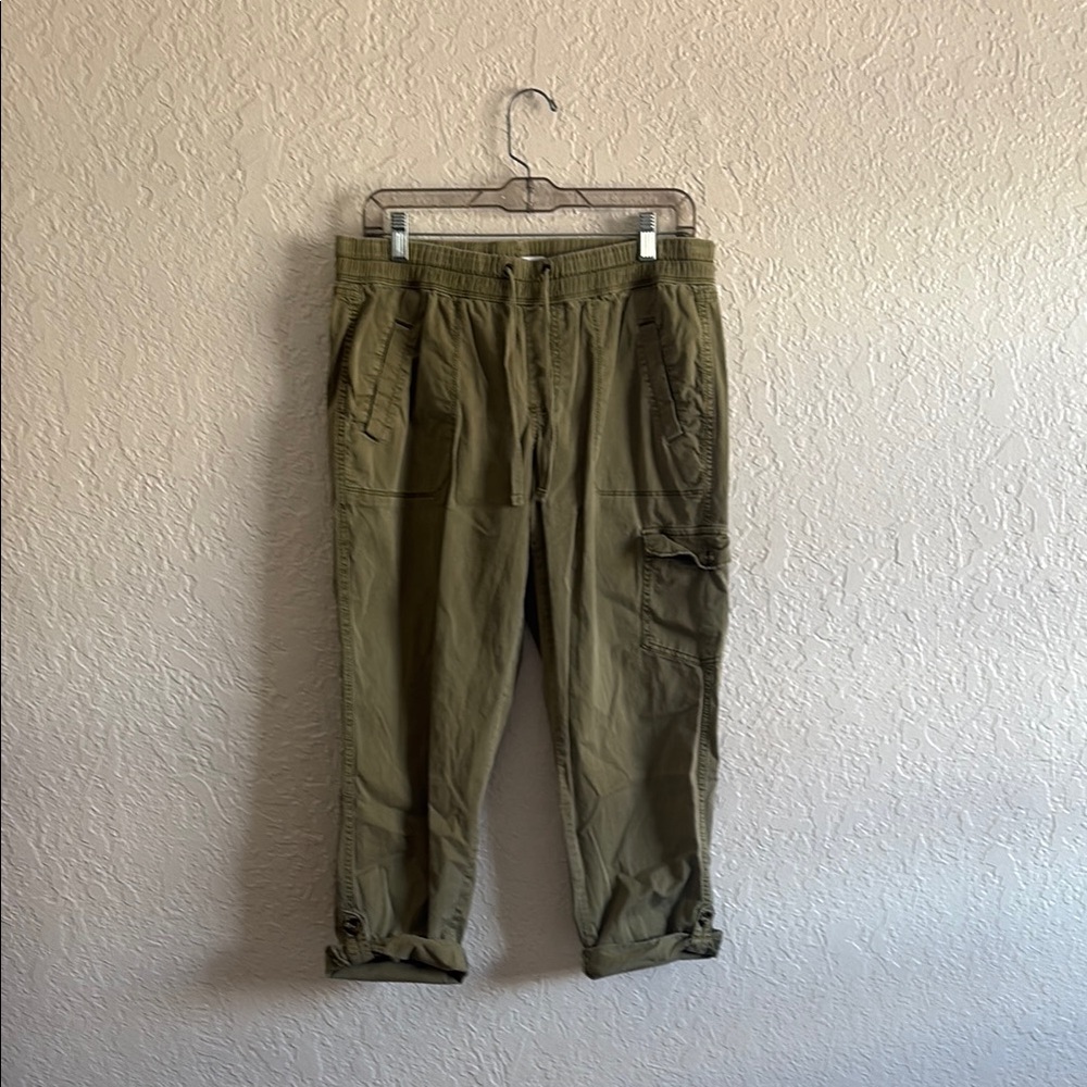 Sonoma Green Capris Relaxed Fit